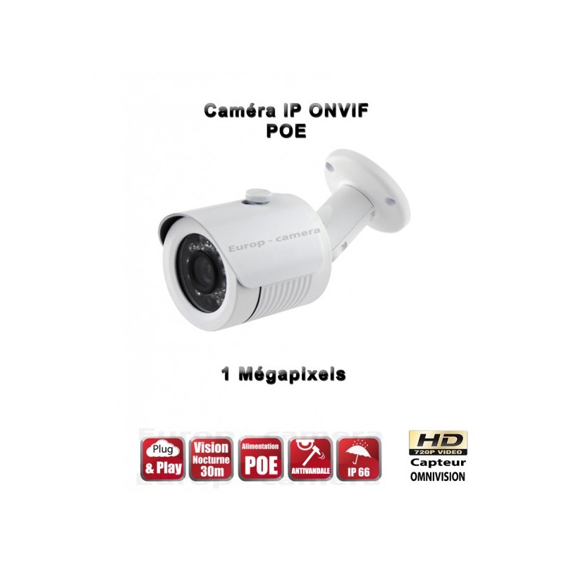 Tube AHD Anti-vandal HD 720P Capteur 1/3 SONY IMX238 IR 20m étanche réf: EC-AHDC20B - caméra de vidéo surveillance